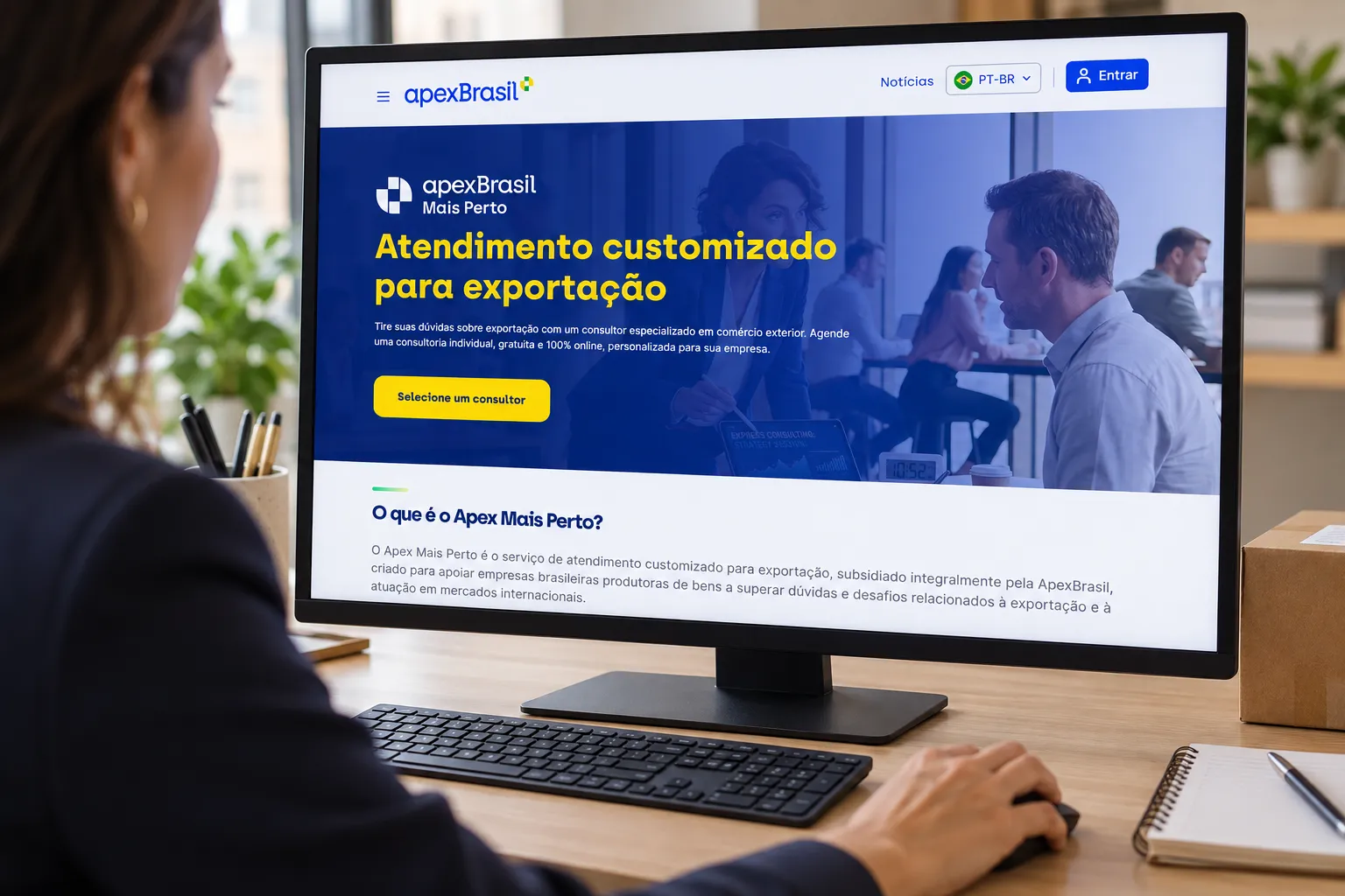 Empresas brasileiras ganham consultoria gratuita com especialistas para impulsionar exportações