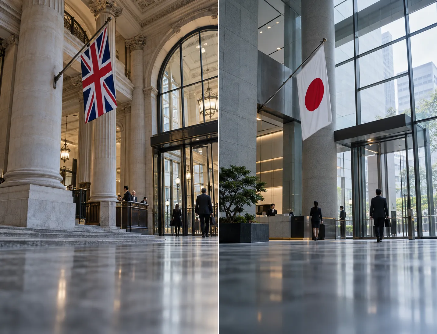Reino Unido e Japão alertam para inflação persistente e pressão sobre juros