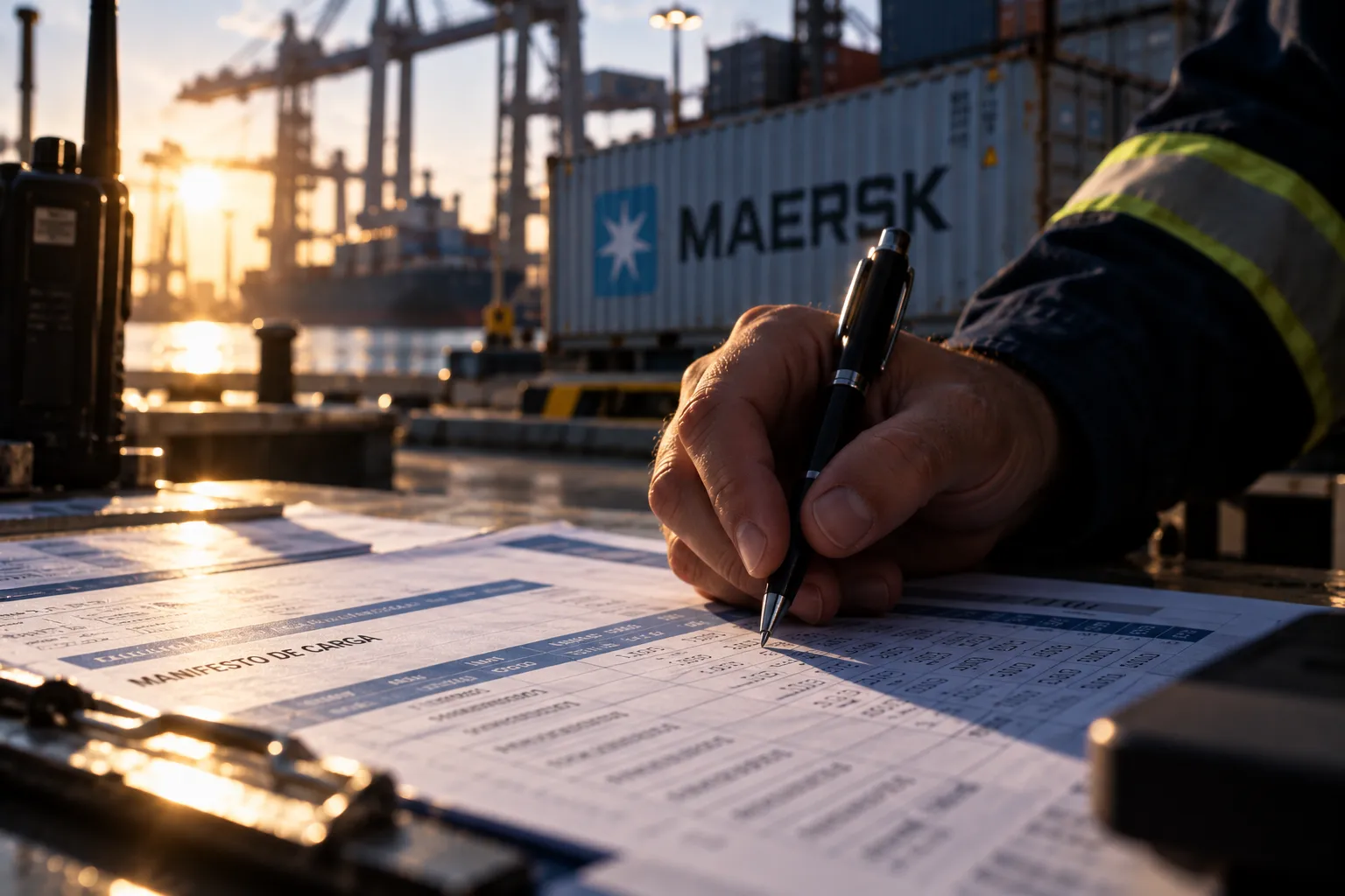 Maersk anuncia novas cobranças no Golfo, Reino Unido e Equador